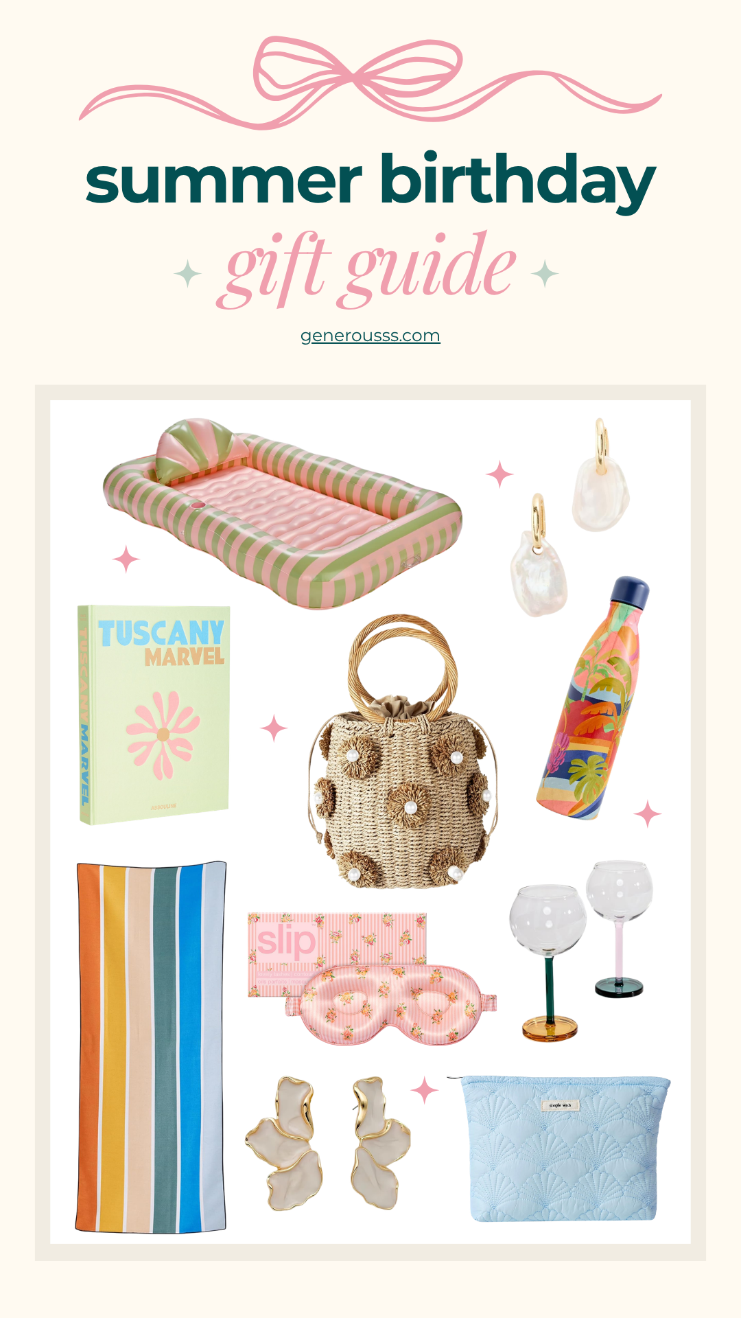 summer birthday gift guide